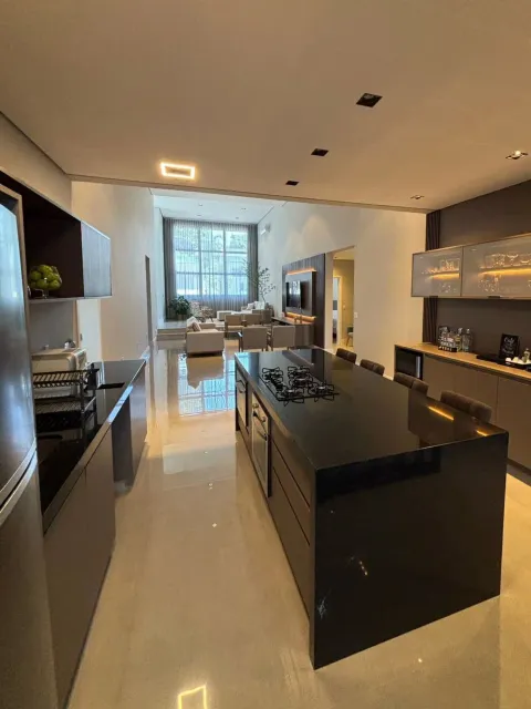 Cozinha integrada à sala