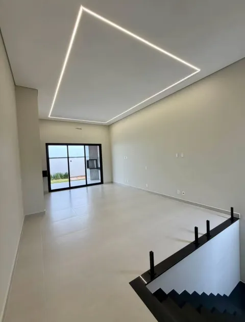 Sala com pé-direito duplo
