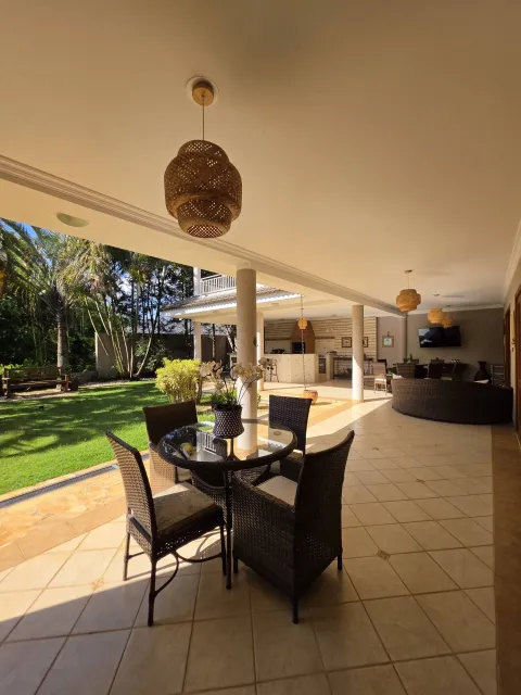Varanda gourmet junto ao jardim